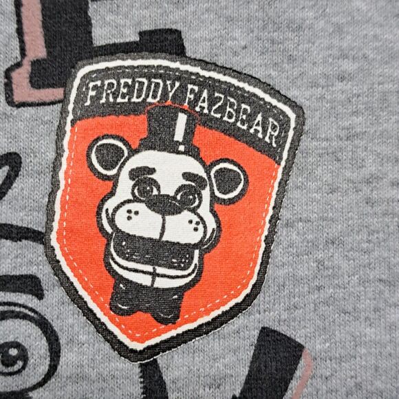 Five Nights at Freddy's Game Over Short Sleeve Boys Graphic T-Shirt Size Large - Picture 4 of 11